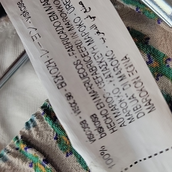 ZARA printed flared pants Boho 8156/044 - Picture 7 of 9